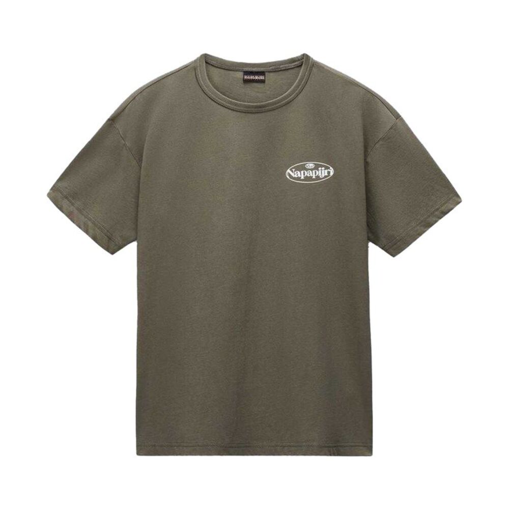 Napapijri Mens Graphic T-Shirt / Green